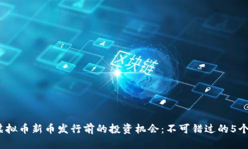 2023年虚拟币新币发行前的投资机会：不可错过的5个关键指标