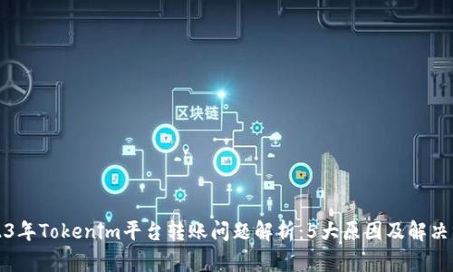 2023年Tokenim平台转账问题解析：5大原因及解决方案