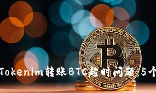 如何解决Tokenim转账BTC超时问题：5个实用技巧