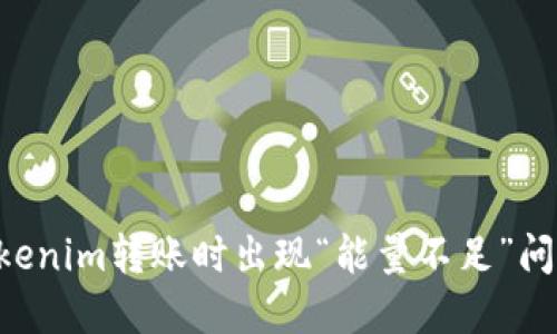 如何解决Tokenim转账时出现“能量不足”问题：详细指南