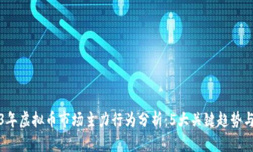 2023年虚拟币市场主力行为分析：5大关键趋势与指标