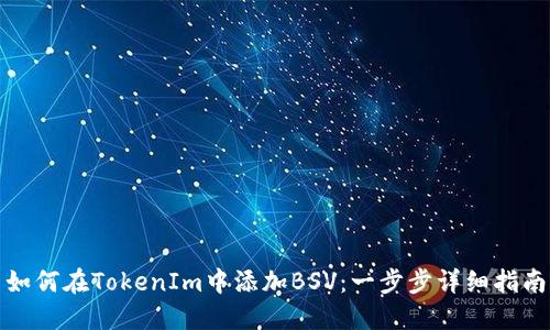 如何在TokenIm中添加BSV：一步步详细指南