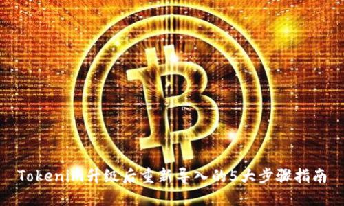 Tokenim升级后重新导入的5大步骤指南