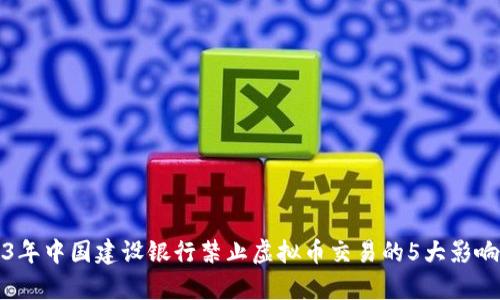 2023年中国建设银行禁止虚拟币交易的5大影响解析